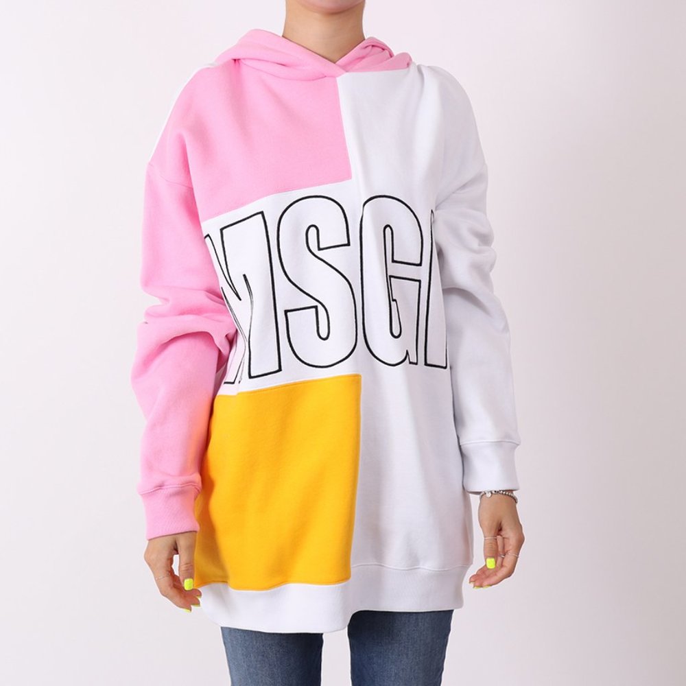 MSGM Colorblock Hoodie / XS / S / M